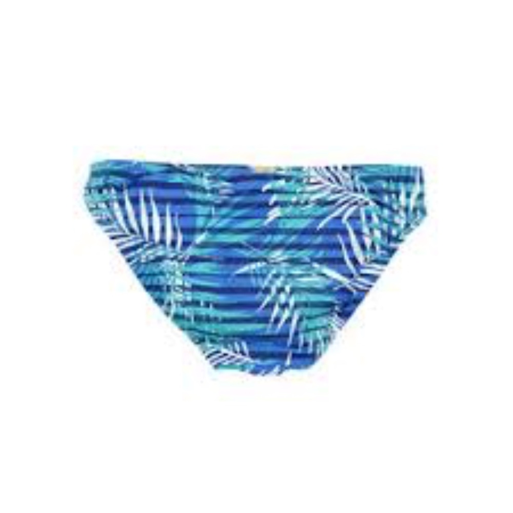 NWT Ralph Lauren Palm Stripe Bikini Bottom Size 8 - Picture 2 of 2